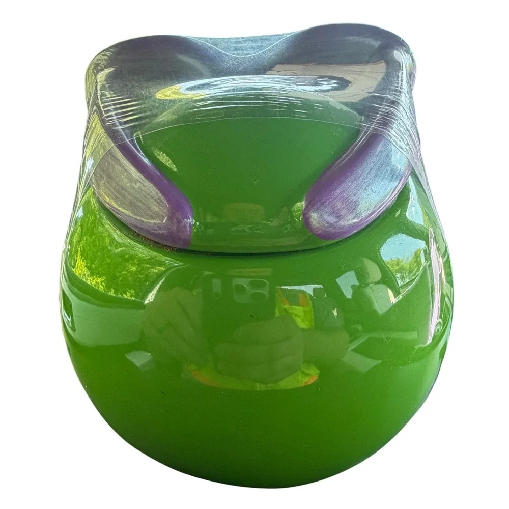 Green M&M Ms Green Eye Candy Ceramic Jar Galerie‎ 2007 Vintage New Sealed